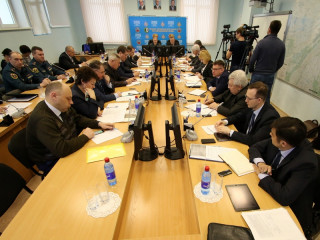 Заседание комиссии по чрезвычайным ситуациям в Алтайском крае